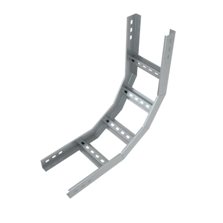 Угол лестничный вертикальный внутренний 90 град 100х100x1.5 HD | LNL90-100-100-1.5 КМ-профиль LO0440