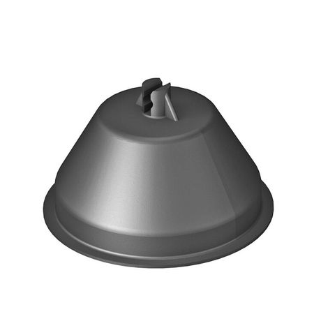 Держатель проволоки d8 для плоской кровли 165 KR RD8 PE OBO 5218861 Bettermann