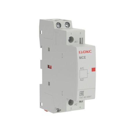 Контактор модульный YON max типа MCE, 2P, 20A, 240В, 2НО | MCE-20-20-A240 DKC ДКС