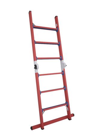 Лестница диэлектрическая ЛСПТД-1.0 трансформируемая в стремянку стеклопластик. Антиток Д471583 Диэлектрик