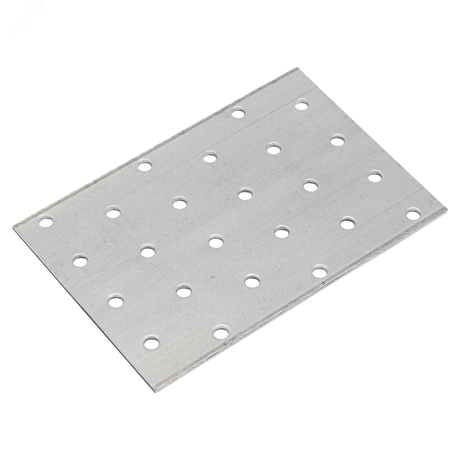 Пластина крепежная Кунгур 80*120*2.0 цинк - 10663 ПТК