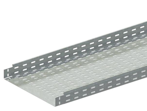 Лоток перфорированный 400х65 L2000 сталь 1мм ЛМс-ПЗМ цУТ2.5 Н0090053500 СОЭМИ 122151426 Н0122151426