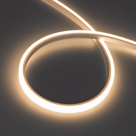 Лента светодиодная герметичная WAVE-TOP-PU-A144-10x10mm 24V Warm3500 (5 W/m, IP68, 3m, wire x1) (ARL, вывод боковой, 3 года) - 052621 Arlight