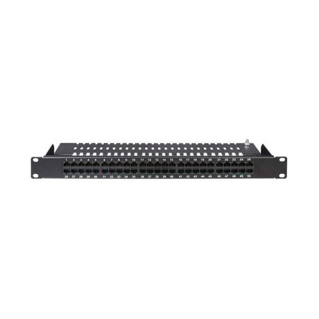 Патч-панель телефонная 19дюйм 1U CAT3 50 портов RJ45 DKC RN3PP501 ДКС