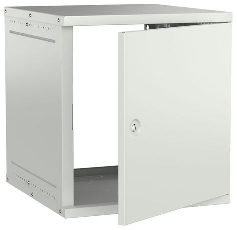 Шкаф настенный 12U 600х650мм дверь метал. сер. GENERICA LWE3-12U67-MF-G IEK GENERICA арт. LWE3-12U67-MF-G
