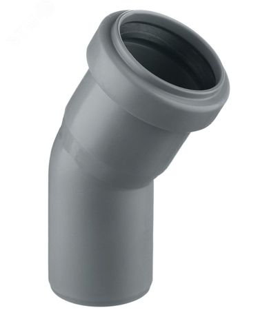 Отвод канализационный 40 х 30 град. - 111110 Ostendorf
