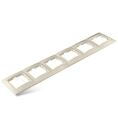 Рамка 6-м Севиль горизонт. сл. кость UNIVersal Б-С1043 Союз