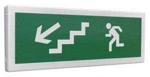 Болид 266722 Оповещатель световой радиоканальный С2000Р-ОСТ исп.09 (Человек влево-вниз)