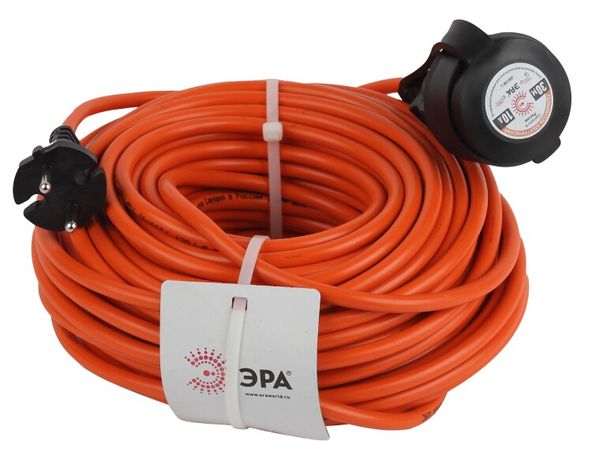 Удлинитель силовой UPx-1-2x1-30m-IP44 в бухте б/з 30м 1 гн ПВС 2х1 ЭРА - Б0046807
