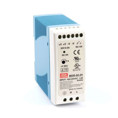 Блок питания 60В-24В MDR-60-24 | 4911005060 Световые Технологии