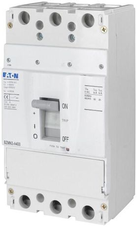 Автоматический выключатель 320А,номинальное напряжение 400/415 В (АС), 3 полюса, откл.способность 36кА BZMC3-A320 - 158109 EATON