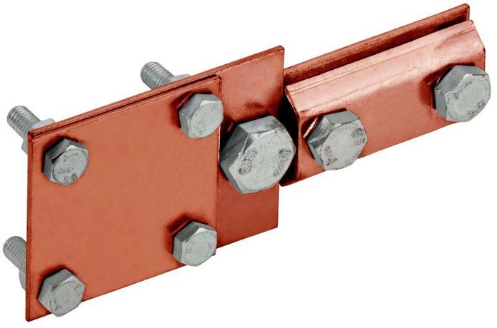 Зажим соединительный контрольный пруток 6-8мм-полоса 40мм медь IEK - ZCC56-50-1-68-40