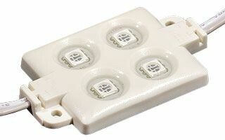 Модуль герметичный ARL-LM5050-4L-12V Green (Arlight, Закрытый) - 020623