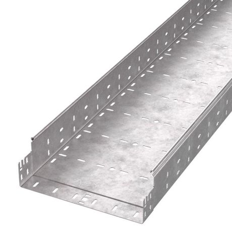 Лоток перфорированный Профи HDZ 300х100x3000 (1,5 мм) (6 м/уп) | PR16.13247 Промрукав Строитель