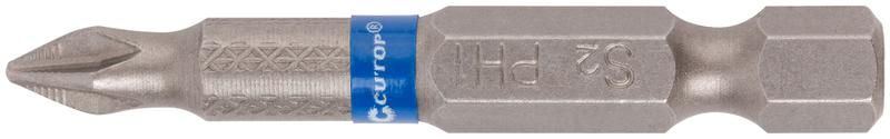 Набор стальных бит, 2 шт., CUTOP Profi, PH1, 50 мм - 83-342 РОС