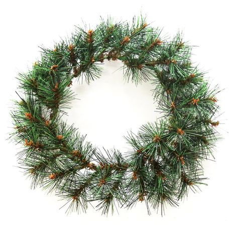 Еловый венок Ø 30 см, леска | 307-151 NEON-NIGHT