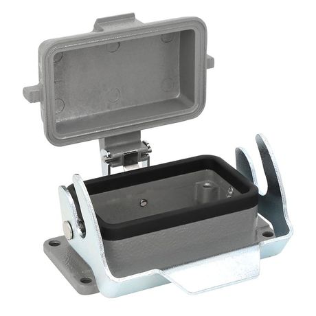 Корпус приборный проходной OptiLink HDC-H10B-BK-1L-MCV с крышкой КЭАЗ 353685 КЭАЗ арт. 353685