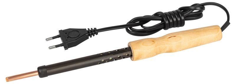 Паяльник ЭПЦН с деревянной рукояткой 230 В 40 Вт, Россия | Б0061031 ЭРА