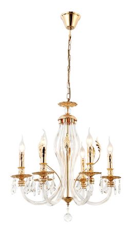 Люстра Melanie 1020-206 6 х Е14 40 Вт хрусталь классика | Б0047907 Rivoli ЭРА