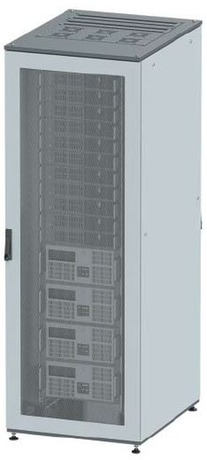 Напольный шкаф 47U Ш600хГ600 две перфорированные двери, крышаукомплектована вводом и заглушками | R5IT4766PF DKC ДКС