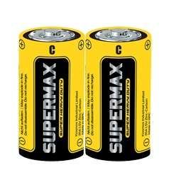 Элемент питания солевой C/R14 (уп.2шт) Supermax SUPR14 Космос