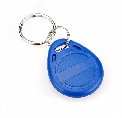 Брелок AT-ID03-MF(формата Mifare с кольцом,без карабина,без номера,цвет синий) - AT-ID03-MF blue AccordTec AT-11036