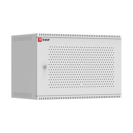 Шкаф телекоммуникационный настенный 6U (600х350) дверь перфорированная, Astra A серия EKF Basic | ITB6P350