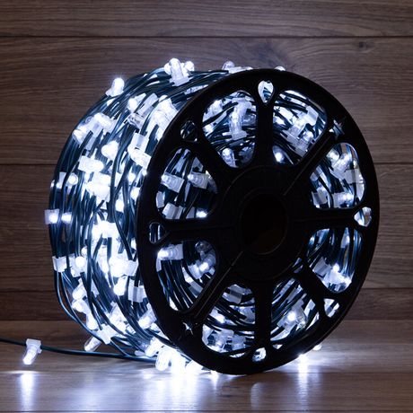 Гирлянда профессиональная LED ClipLight 12V 150 мм, цвет диодов Белый, Flashing (Белый) - 325-145 NEON-NIGHT