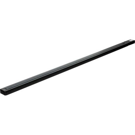 Шинопровод трековый, накладной, однофазный, ARTLINE, с питанием и заглушкой, 930мм, алюминий/медь держателями пластиковой планкой, черный - 59785 2 RITTER