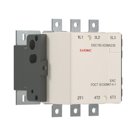 Магнитный контактор DSC185-3C00A230 185А 90кВт (AC3) кат 220В AC | DKC ДКС
