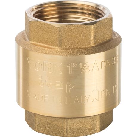 Клапан обратный пружинный муфтовый 1 1/4' с пластиковым седлом - SVC-0002-000032 STOUT RG008Q0JTDACGK