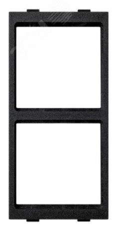 Адаптер для 2-х механизмов S-модуль графит Simon Connect S78-14