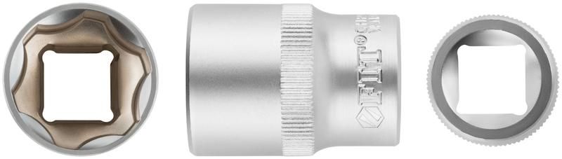 Головка шестигранная CrV 1/2дюйм 21мм FIT 62051 РОС