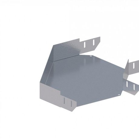 Лоток монтажный угловой горизонтальный 90град. 300х200 сталь 2мм ЛУ90Г.300.200.528.2.1 СОЭМИ Н0121310855