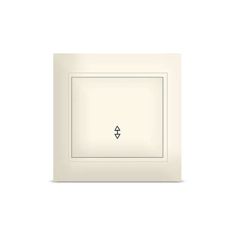 Переключатель проходной 1-кл. Севиль сл. кость UNIVersal Б-С0025 Союз