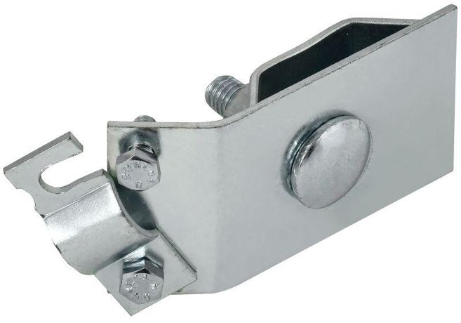 Держатель проводника круглого 6-10мм желоб водостока оцинкованная сталь IEK - ZDP80-11-8-16