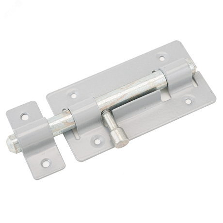 Засов Киров Секрет ЗД-01серый металлик круглый - 2829 ПТК