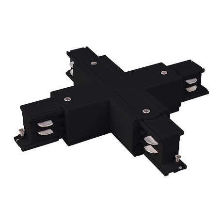 Коннектор X-образный для трехфазного шинопровода TRC-1-3-X-BK (черный) | a039509 Elektrostandard