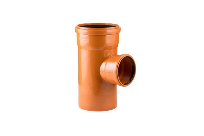 Тройник НК ПП 200/110х87 рыж. RTP 15616