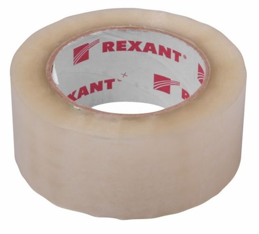 Скотч упаковочный 48 мм х 50 мкм, прозрачный, рулон 66 м | 09-4202 REXANT MEET
