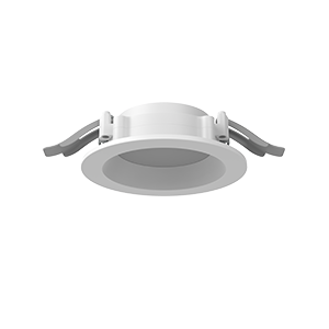 Светильник светодиодный DL-01 Pro 100мм 10Вт 3000К 120х49мм IP65/40 круглый встраив. с опаловым рассеив. RAL9003 бел. муар VARTON V1-RF-00111-10000-6501030 VARTA