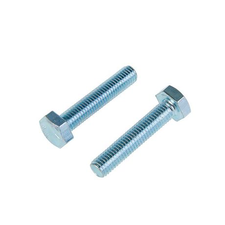 Болт с шестигранной головкой М18х200 DIN 933 класс прочн. 8.8 оцинк. (1кг/3шт) Tech-Krep/Zitar 958657