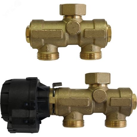 Комплект трехходового клапана для котла + бойлера STOUT - RG008U71PPUHP6 SFB-0001-000001