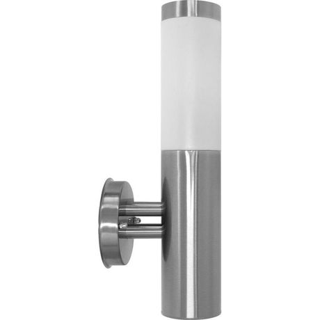 Светильник садово-парковый DH021-B, Техно на стену вверх, 18W E27 230V, серебро | 11807 Feron