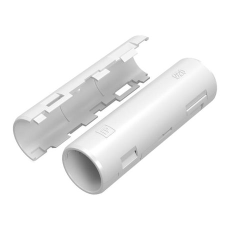 Муфта разборная d20мм бел. Промрукав PR13.0418 Строитель