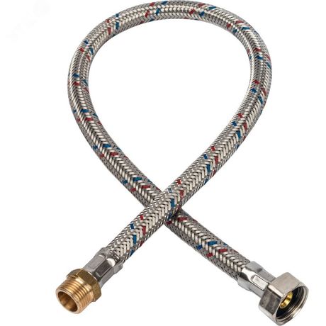 Подводка гибкая для воды НР 3/8' х ВР 1/2' длина 60 см - SHF 0067 081015 STOUT RG008P0SIFSGE2