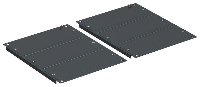 Панель основания шкафа LINEA S 600х1200мм черная (2шт/компл) - LS-BP05-600-1200 IEK