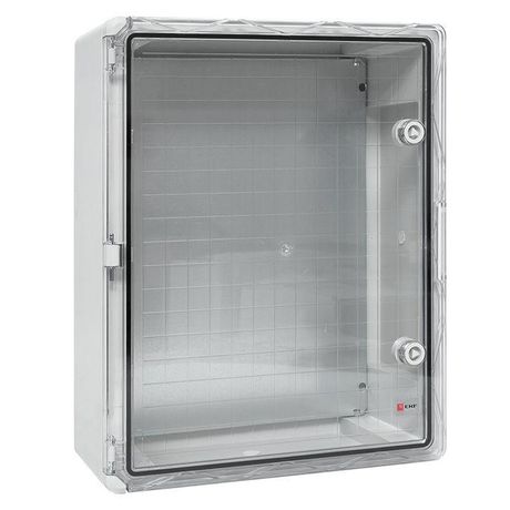Бокс пластиковый с монтажной платой прозр. дверь 500х400х180 мм IP65 EKF PROxima - PBT65MP006