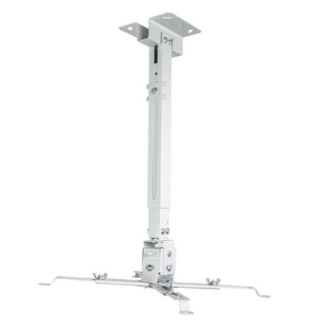 Кронштейн для проектора потолочный с регулировкой расстояния (430-650 мм) макс. 15кг, белый, серия PROFI - 38-0323 MEET
