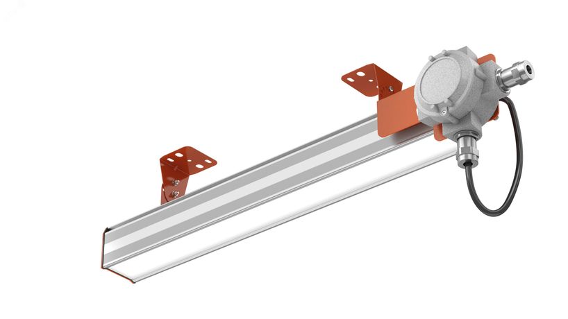 Светильник LED ВЕГА Ex (СПП) 24Вт 3000Лм 4,0К КСС Д IP65 закаленное стекло взрывозащищенная коробка накладной - LE-СПП-74-024-8357Ex-65Д-А ЛЕД-Эффект